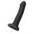 Черный фаллос с имитацией эякуляции Silicon Cum Dildo L - 19,6 см. - Strap-on-me - купить с доставкой в Уфе