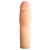Телесная насадка-удлинитель на пенис PERFORMANCE 1.5INCH COCK XTENDER - 16 см. - Blush Novelties - в Уфе купить с доставкой