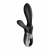 Черный анальный вибратор Heat Climax+ с функцией нагрева - 20,6 см. - Satisfyer - в Уфе купить с доставкой