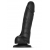 Черный фаллоимитатор Strap-On-Me Sliding Skin Realistic Dildo size L - Strap-on-me купить с доставкой в интернет-магазине Orgasmix в Уфе Черный фаллоимитатор Strap-On-Me Sliding Skin Realistic Dildo size L - Strap-on-me