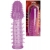 Фиолетовая насадка, удлиняющая половой член - 13,5 см. - Toyfa Basic - в Уфе купить с доставкой