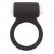 Чёрное эрекционное виброкольцо LIT-UP SILICONE STIMU RING 3 BLACK - Dream Toys - в Уфе купить с доставкой