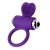 Фиолетовое виброкольцо с ресничками JOS PERY - JOS - в Уфе купить с доставкой