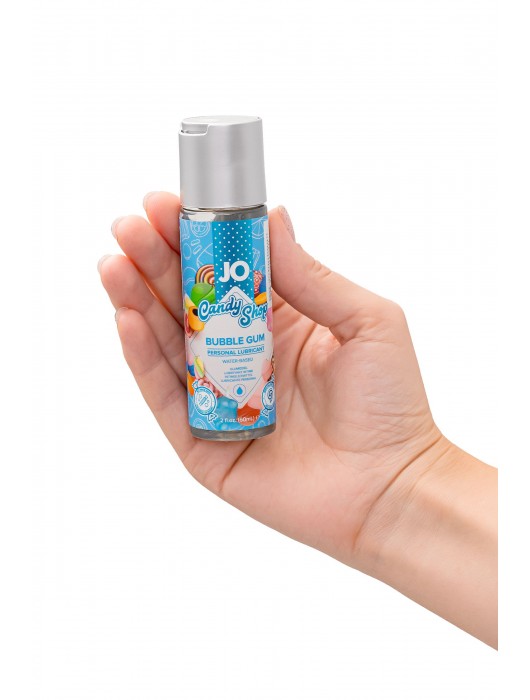 Смазка на водной основе Candy Shop Bubblegum с ароматом жвачки - 60 мл. - System JO - купить с доставкой в Уфе