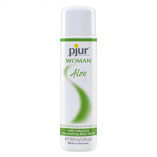 Лубрикант на водной основе pjur WOMAN Aloe - 100 мл. - Pjur - купить с доставкой в Уфе