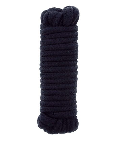 Чёрная веревка для связывания BONDX LOVE ROPE - 5 м. - Dream Toys - купить с доставкой в Уфе