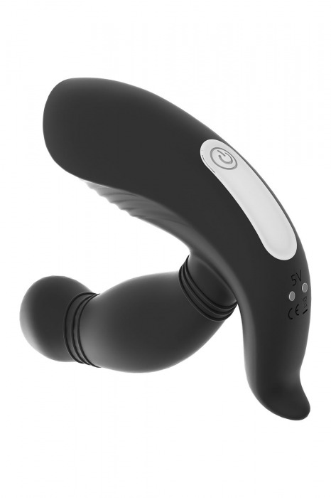 Черный вибромассажер простаты PROSTATE HERO - Dream Toys - в Уфе купить с доставкой