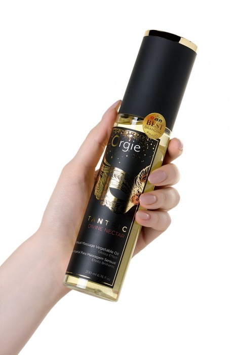 Растительное массажное масло Orgie Tantric Divine Nectar - 200 мл. - ORGIE - купить с доставкой в Уфе