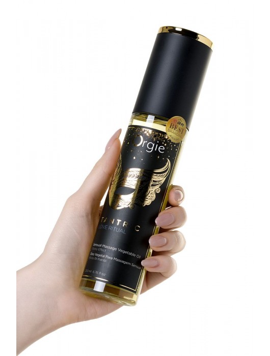 Растительное массажное масло Orgie Tantric Love Ritual - 200 мл. - ORGIE - купить с доставкой в Уфе