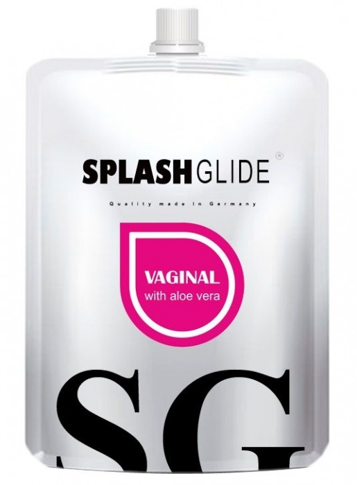 Ухаживающий лубрикант на водной основе Splashglide Vaginal With Aloe Vera - 100 мл. - Splashglide - купить с доставкой в Уфе