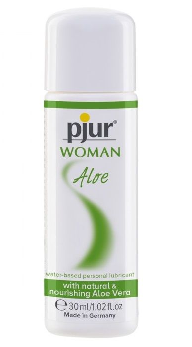 Лубрикант на водной основе pjur WOMAN Aloe - 30 мл. - Pjur - купить с доставкой в Уфе