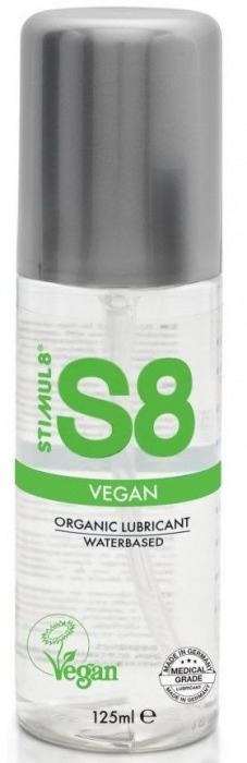 Веганский лубрикант на водной основе S8 Vegan Lube - 125 мл. - Stimul8 - купить с доставкой в Уфе Веганский лубрикант на водной основе S8 Vegan Lube - 125 мл. - Stimul8 - купить с доставкой в Уфе