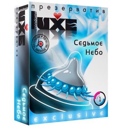 Презерватив LUXE  Exclusive  Седьмое небо  - 1 шт. - Luxe - купить с доставкой в Уфе