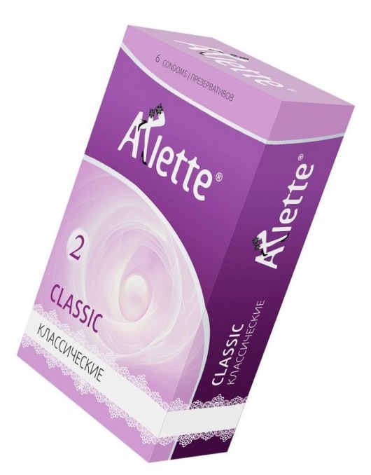 Классические презервативы Arlette Classic - 6 шт. - Arlette - купить с доставкой в Уфе