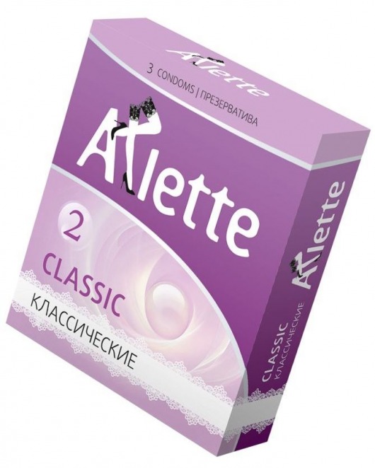 Классические презервативы Arlette Classic - 3 шт. - Arlette - купить с доставкой в Уфе