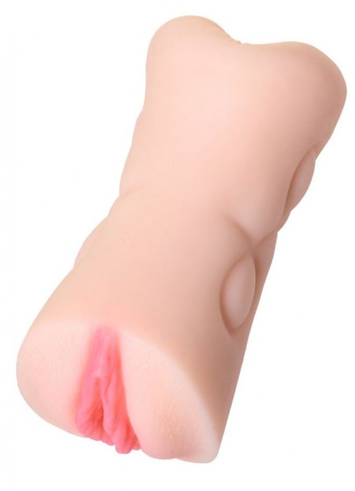 Телесный двусторонний мастурбатор Rich Fruit - вагина и анус - ToyFa - в Уфе купить с доставкой Телесный двусторонний мастурбатор Rich Fruit - вагина и анус - ToyFa - в Уфе купить с доставкой