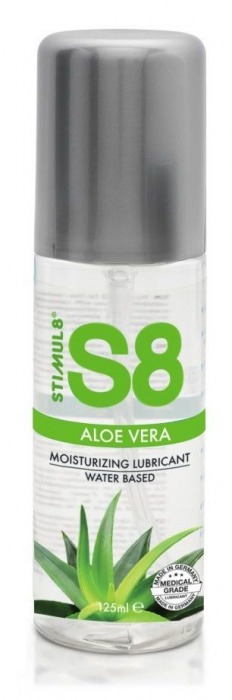 Лубрикант на водной основе S8 Aloe Vera Lube - 125 мл. - Stimul8 - купить с доставкой в Уфе