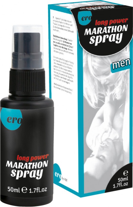 Пролонгирующий спрей для мужчин Long Power Marathon Spray - 50 мл. - Ero - купить с доставкой в Уфе