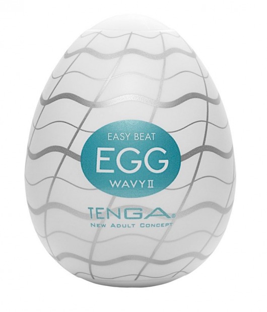 Мастурбатор-яйцо EGG Wavy II - Tenga - в Уфе купить с доставкой