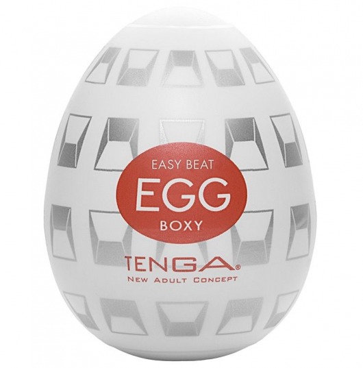 Мастурбатор-яйцо EGG Boxy - Tenga - в Уфе купить с доставкой