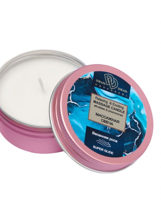 Массажная свеча  Весенняя роса - БиоМед - купить с доставкой в Уфе