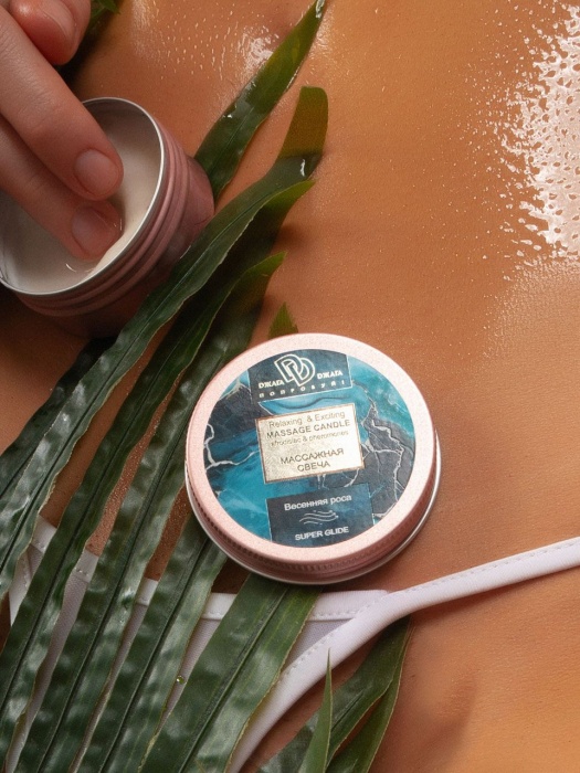 Массажная свеча  Весенняя роса - БиоМед - купить с доставкой в Уфе