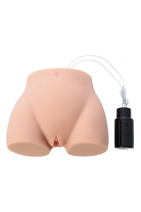 Мастурбатор-полуторс Cherry с вибрацией и двумя любовными тоннелями - KOKOS - в Уфе купить с доставкой