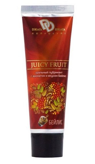 Интимный съедобный лубрикант JUICY FRUIT с ароматом  Бейлис  - 30 мл. - БиоМед - купить с доставкой в Уфе