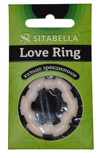 Фигурное эрекционное кольцо из киберкожи - Sitabella - в Уфе купить с доставкой