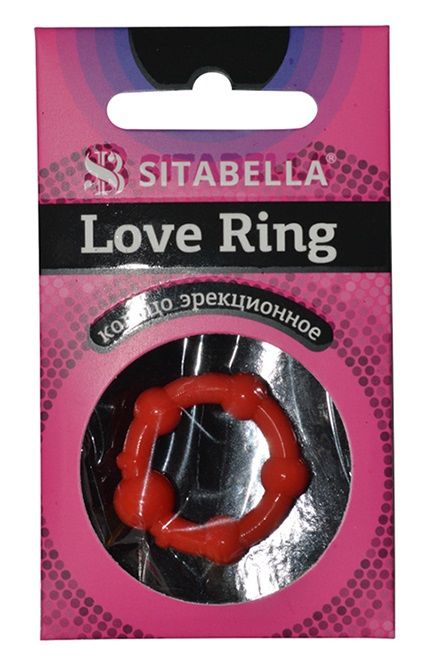 Эрекционное кольцо из киберкожи со стимулирующими бусинами - Sitabella - в Уфе купить с доставкой