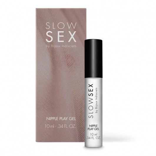 Возбуждающий гель для сосков Slow Sex Nipple Play Gel - 10 мл. - Bijoux Indiscrets - купить с доставкой в Уфе