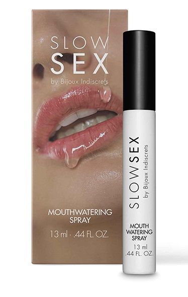 Спрей для усиления слюноотделения Slow Sex Mouthwatering Spray - 13 мл. - Bijoux Indiscrets - купить с доставкой в Уфе