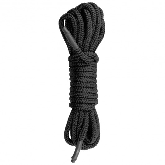 Черная веревка для бондажа Easytoys Bondage Rope - 5 м. - Easy toys - купить с доставкой в Уфе