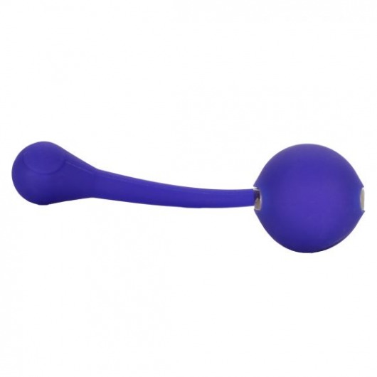 Фиолетовый шарик с электростимуляцией и вибрацией Intimate E-Stimulator Remote Kegel Exerciser - California Exotic Novelties - купить с доставкой в Уфе