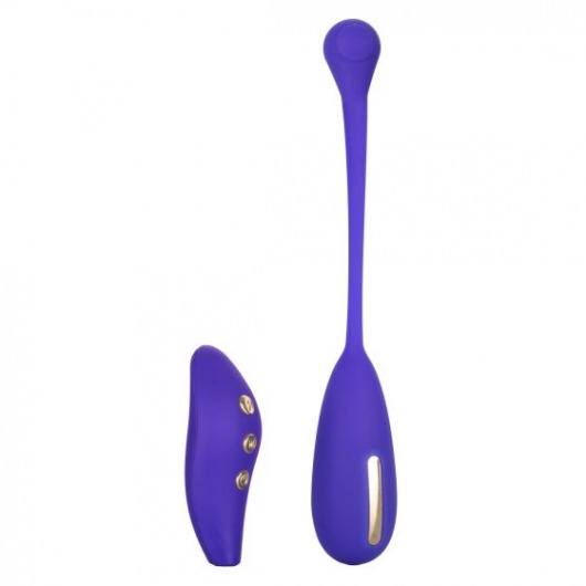 Фиолетовый шарик с электростимуляцией и вибрацией Intimate E-Stimulator Remote Kegel Exerciser - California Exotic Novelties - купить с доставкой в Уфе