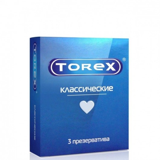 Гладкие презервативы Torex  Классические  - 3 шт. - Torex - купить с доставкой в Уфе