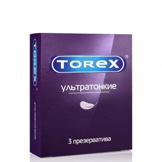 Презервативы Torex  Ультратонкие  - 3 шт. - Torex - купить с доставкой в Уфе