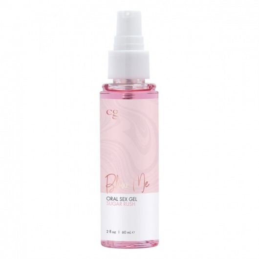 Гель для орального секса Sugar Rush с ароматом сладкой ваты - 60 мл. - CG - купить с доставкой в Уфе