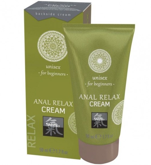 Анальный крем Anal Relax Cream - 50 мл. - Shiatsu - купить с доставкой в Уфе