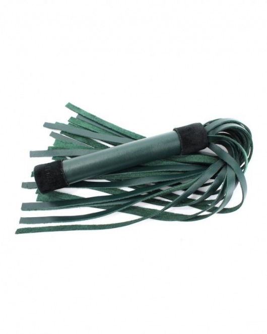 Плеть изумрудного цвета Ladys Arsenal с гладкой ручкой - 45 см. - БДСМ Арсенал - купить с доставкой в Уфе