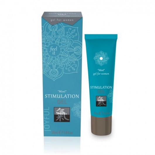 Возбуждающий интимный гель STIMULATION GEL Mint - 30 мл. - Shiatsu - купить с доставкой в Уфе