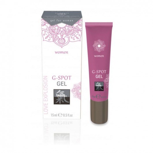 Возбуждающий интимный гель G-SPOT GEL - 15 мл. - Shiatsu - купить с доставкой в Уфе