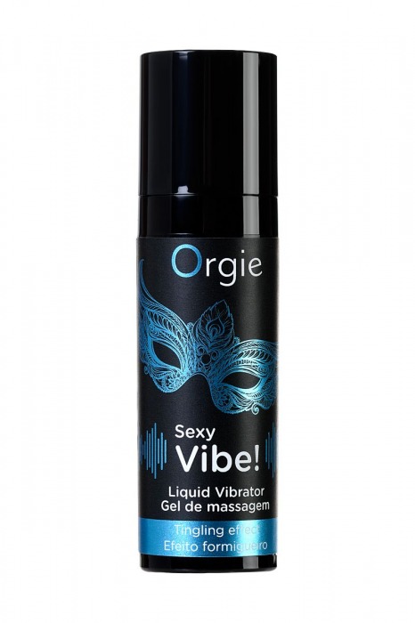 Гель для массажа ORGIE Sexy Vibe Liquid Vibrator с эффектом вибрации - 15 мл. - ORGIE - купить с доставкой в Уфе