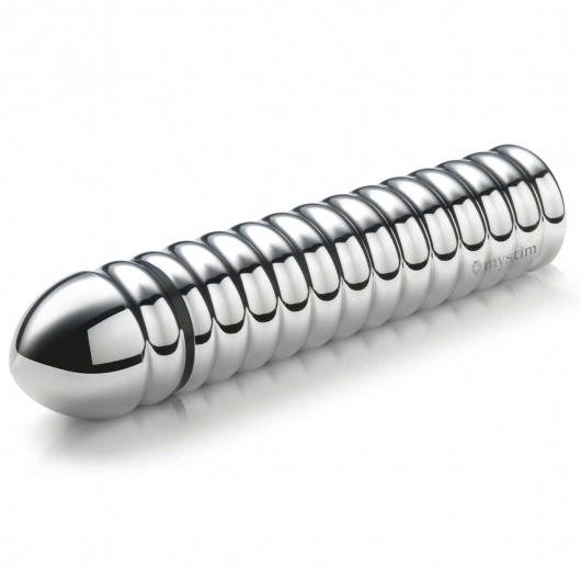 Рельефный фаллос для интенсивного электросекса Groovey George - 20 см. - MyStim - купить с доставкой в Уфе