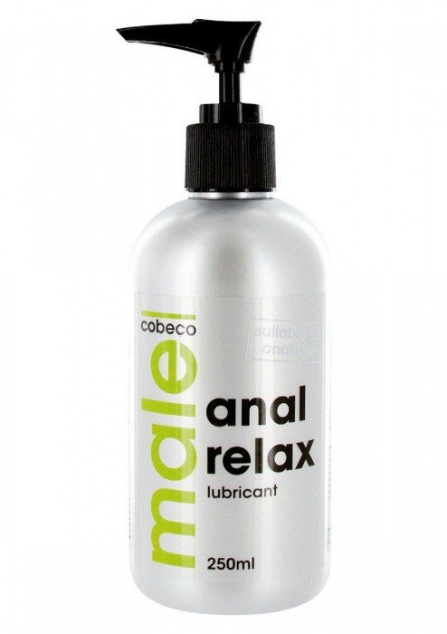 Анальный лубрикант MALE Cobeco Anal Relax Lubricant - 250 мл. - Cobeco - купить с доставкой в Уфе