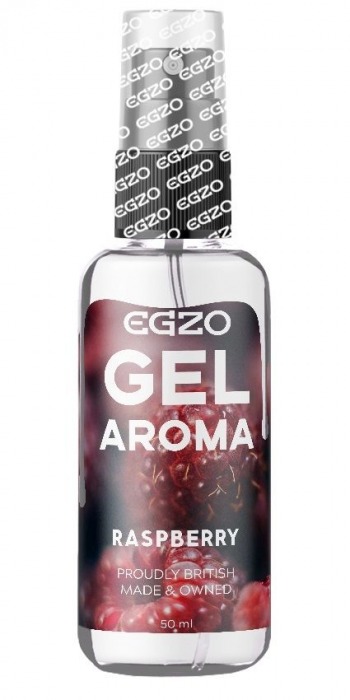 Интимный лубрикант EGZO AROMA с ароматом малины - 50 мл. - EGZO - купить с доставкой в Уфе