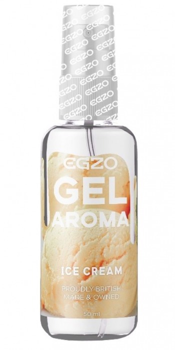 Интимный лубрикант EGZO AROMA с ароматом мороженого - 50 мл. - EGZO - купить с доставкой в Уфе