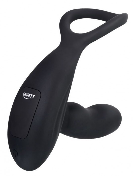 Черный стимулятор простаты Maud с вибрацией - Levett - в Уфе купить с доставкой