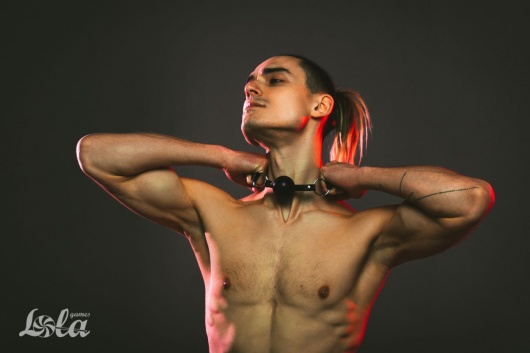 Черный кляп-шарик  Love Spell - Lola Games - купить с доставкой в Уфе