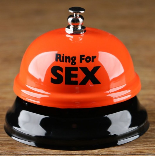 Настольный звонок RING FOR SEX - Сима-Ленд - купить с доставкой в Уфе